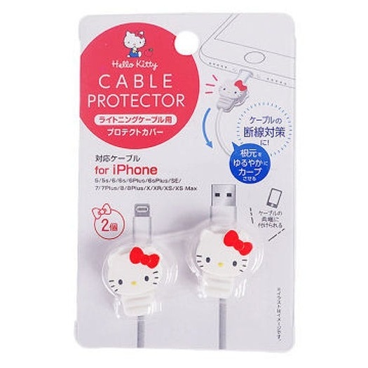現貨┃日本 Sanrio Kitty 美樂蒂 三麗鷗 充電線 保護套 兩入