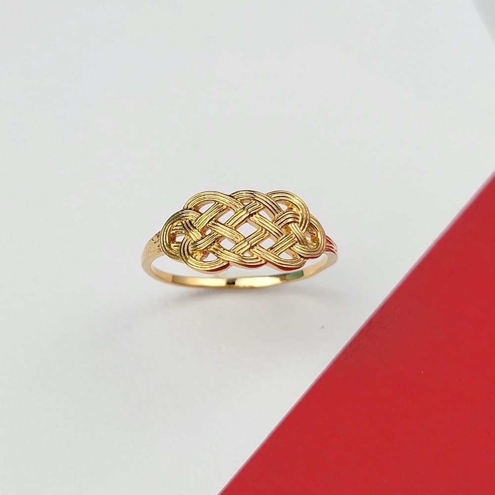 【me.luxe】SV水引編織戒-黃/白2色