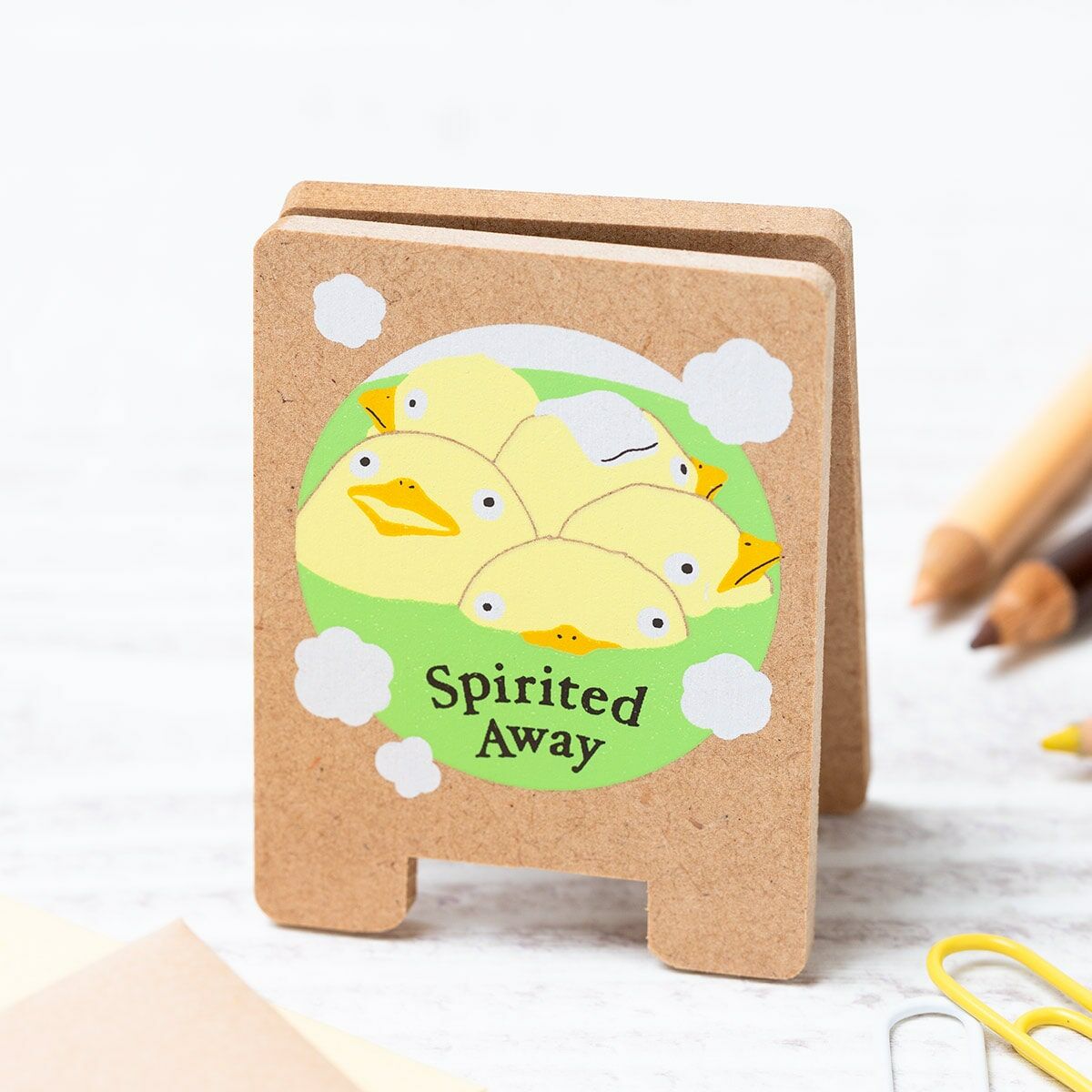 木製立夾 神隱少女 無臉男