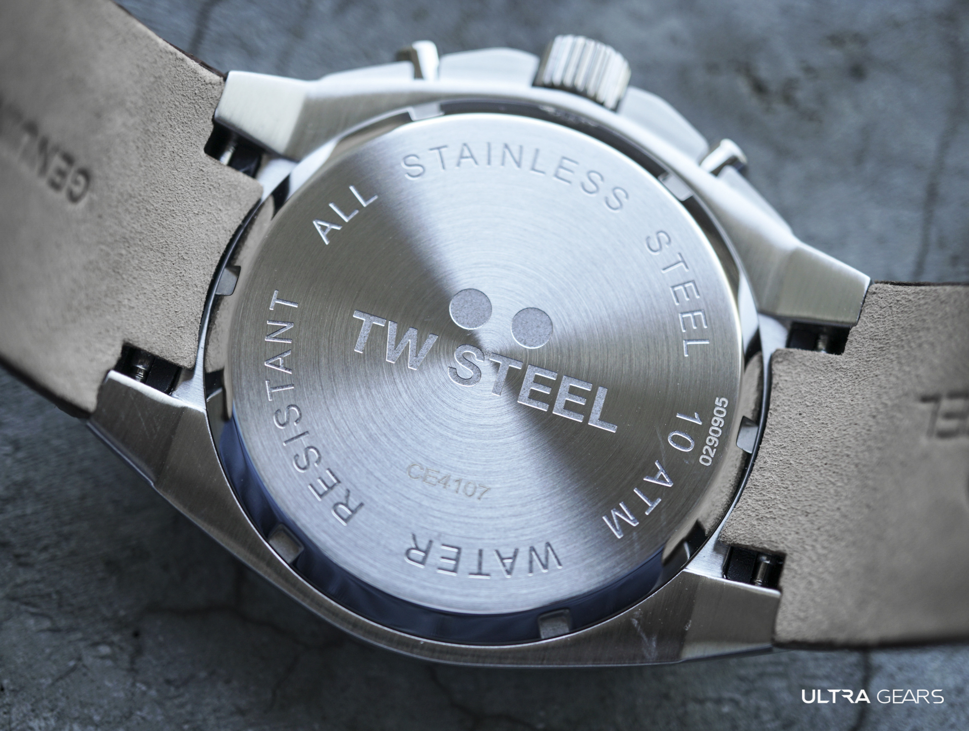 TW Steel CEO TECH 全鋼藍面計時碼錶 CE4107