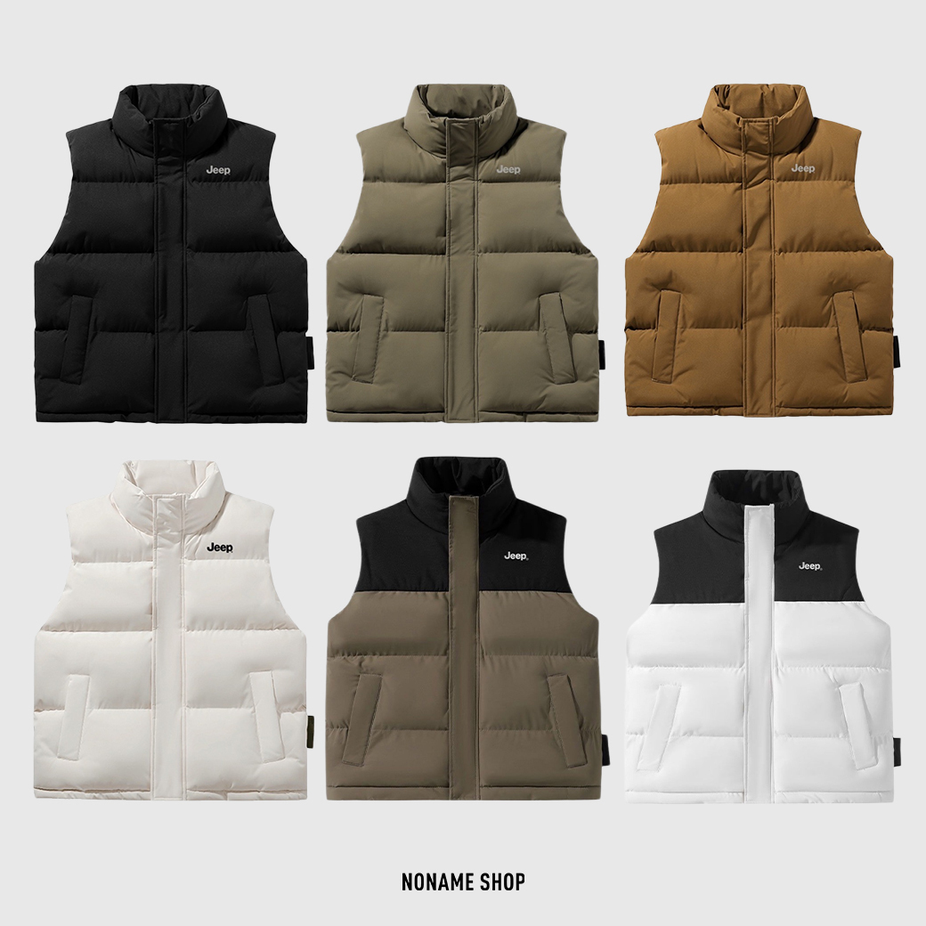 JEEP 基本款 LOGO 保暖 蓄熱 背心 六色 (男款)