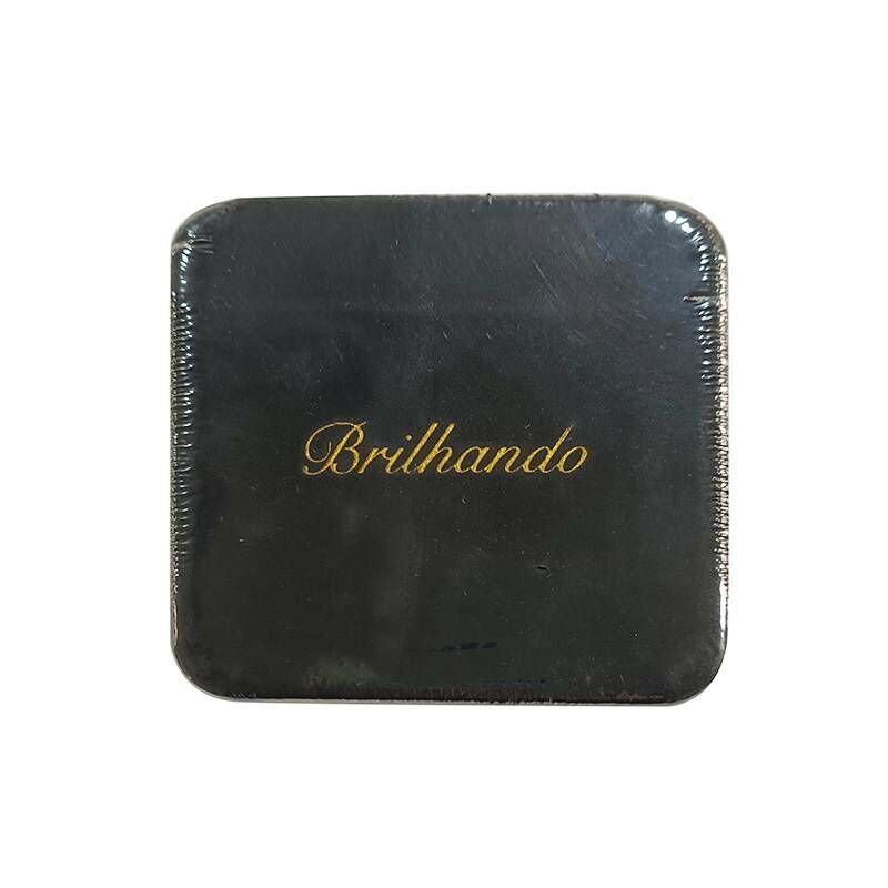 TP 附鏡首飾收納盒/黑 9x9x3.7cm