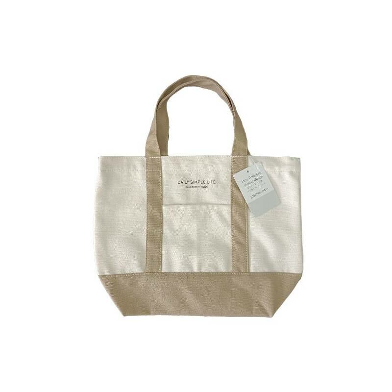 TP 雙色手提袋/米 32x37x10cm