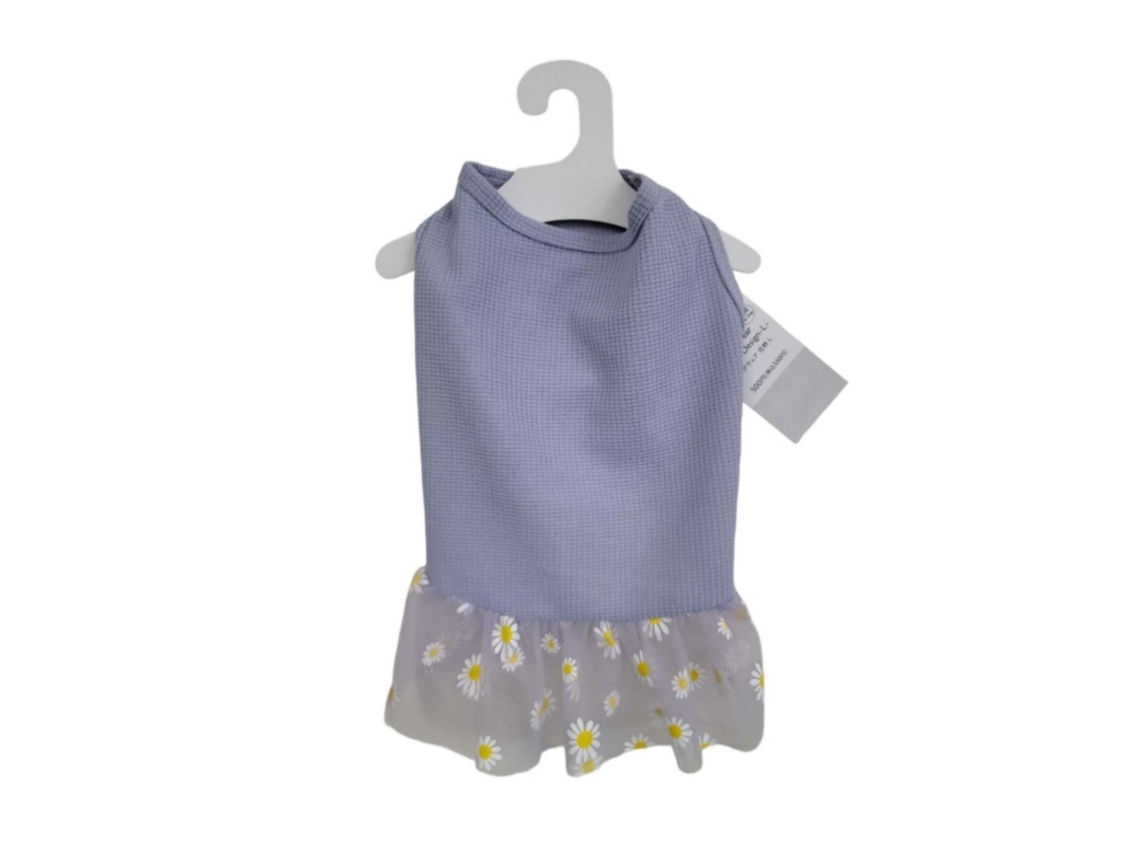 TP 犬用衣服/花朵 L號