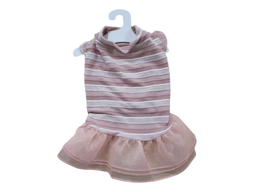 TP 犬用衣服/條紋 L號