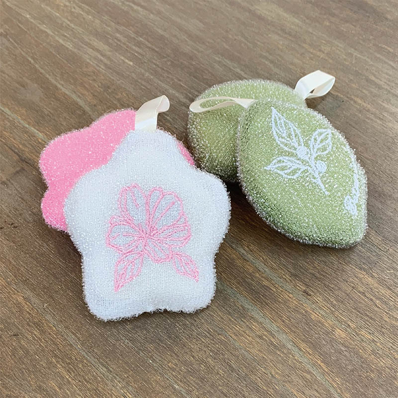 TP 廚房用清潔海綿/閃亮植物 4入