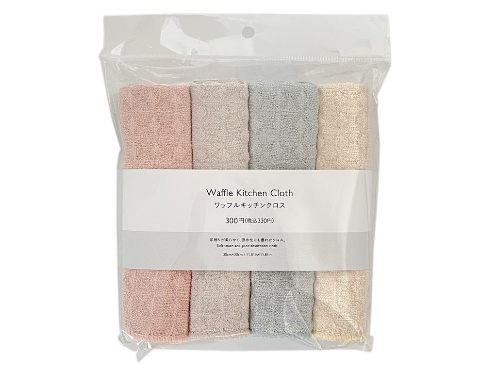 TP 廚用抹布/華夫格 30x30cm 4入