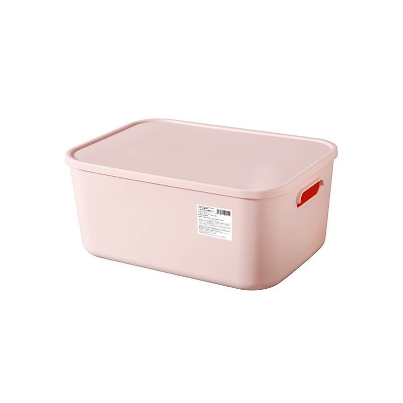 TP 附蓋收納盒/粉 25.8x16x36.5cm