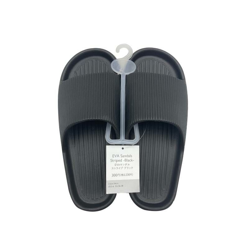 TP EVA拖鞋/黑條紋 22~24cm
