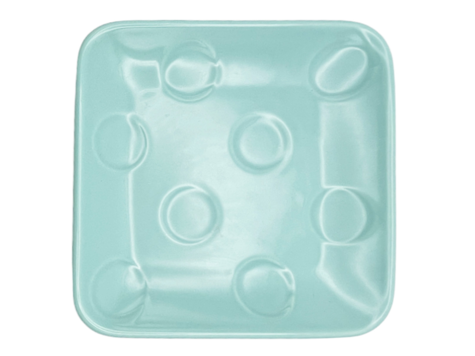 TP 水玉餐盤/薄荷綠 10.5cm