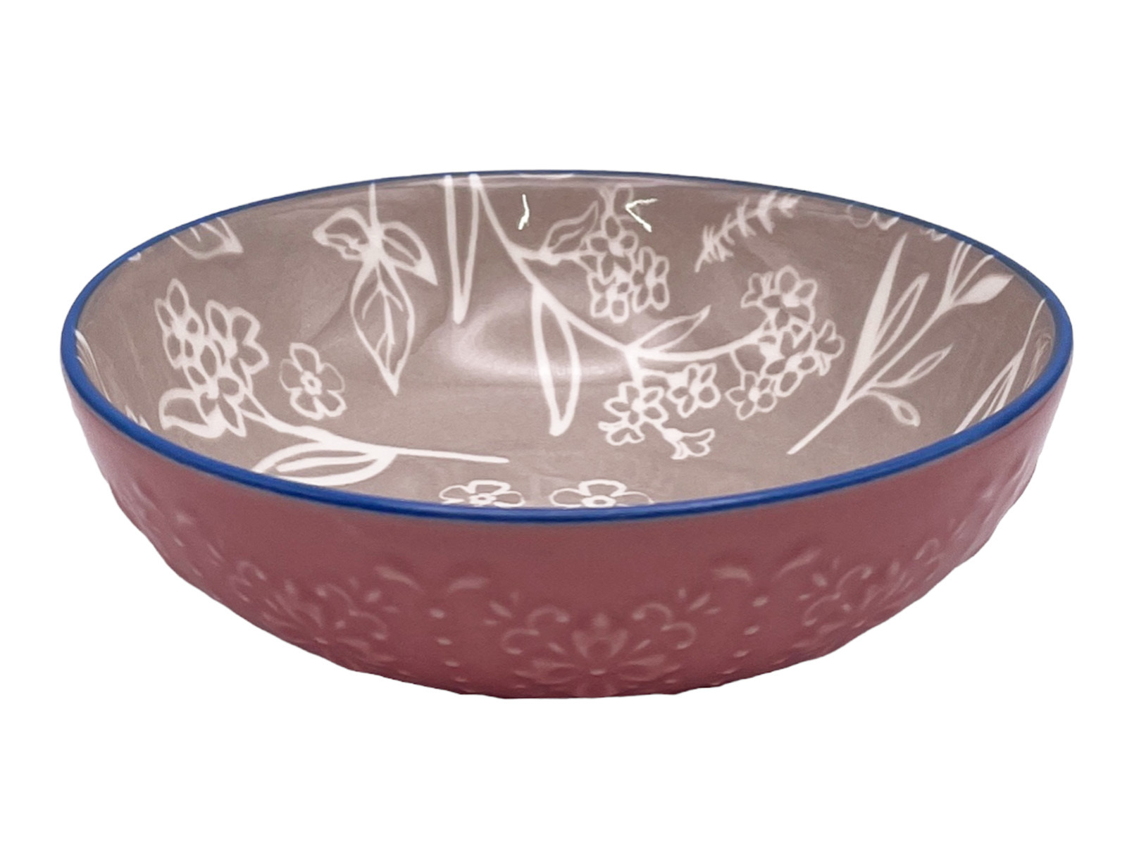 TP 花卉餐碗/線條 約13cm