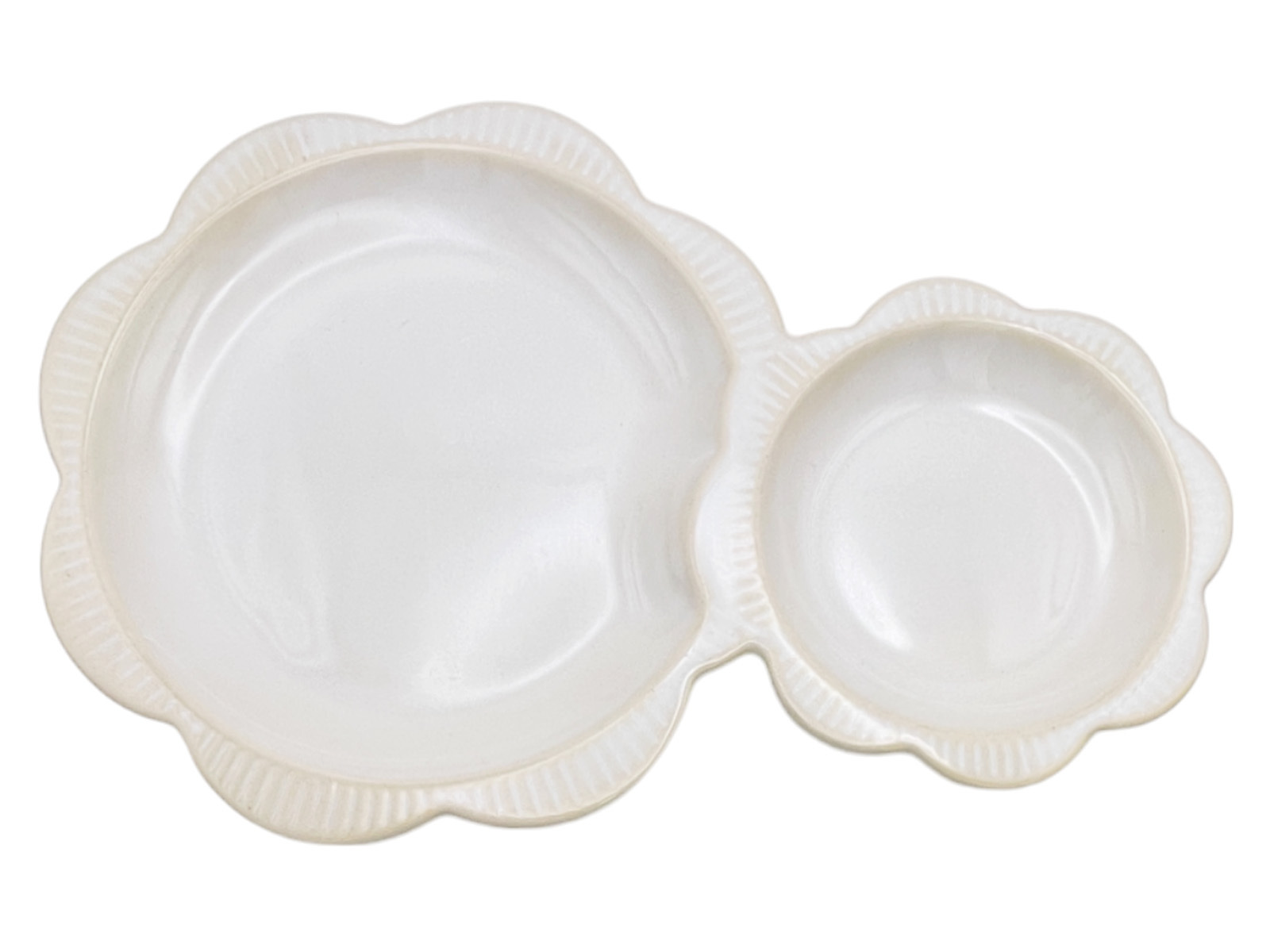 TP 分隔盤/花形 23.5cm