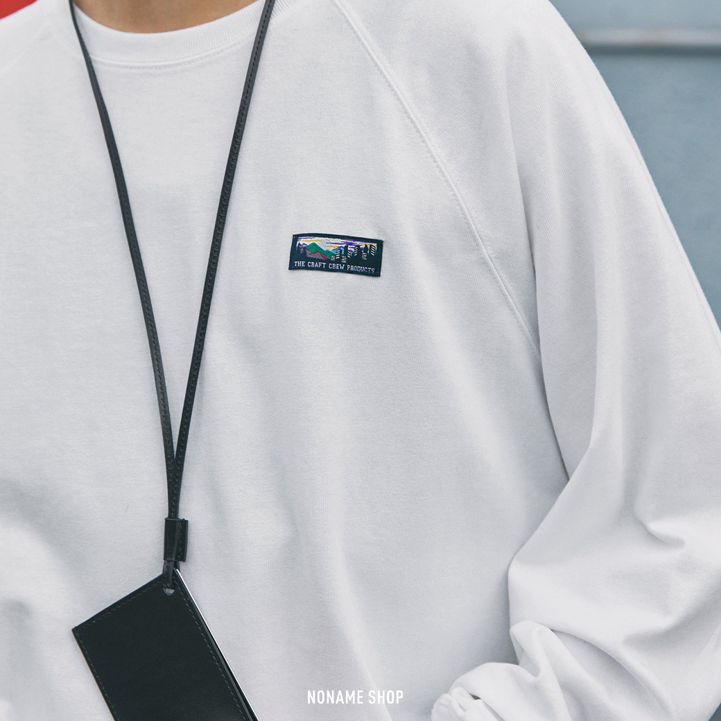 THE CRAFT CREW PRODUCTS 重磅 落肩 圓領 長袖 八色 (男款)