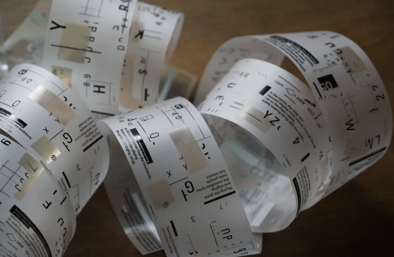 Lihaopaper｜碎片之間/無光之間 紙膠帶（85、86）