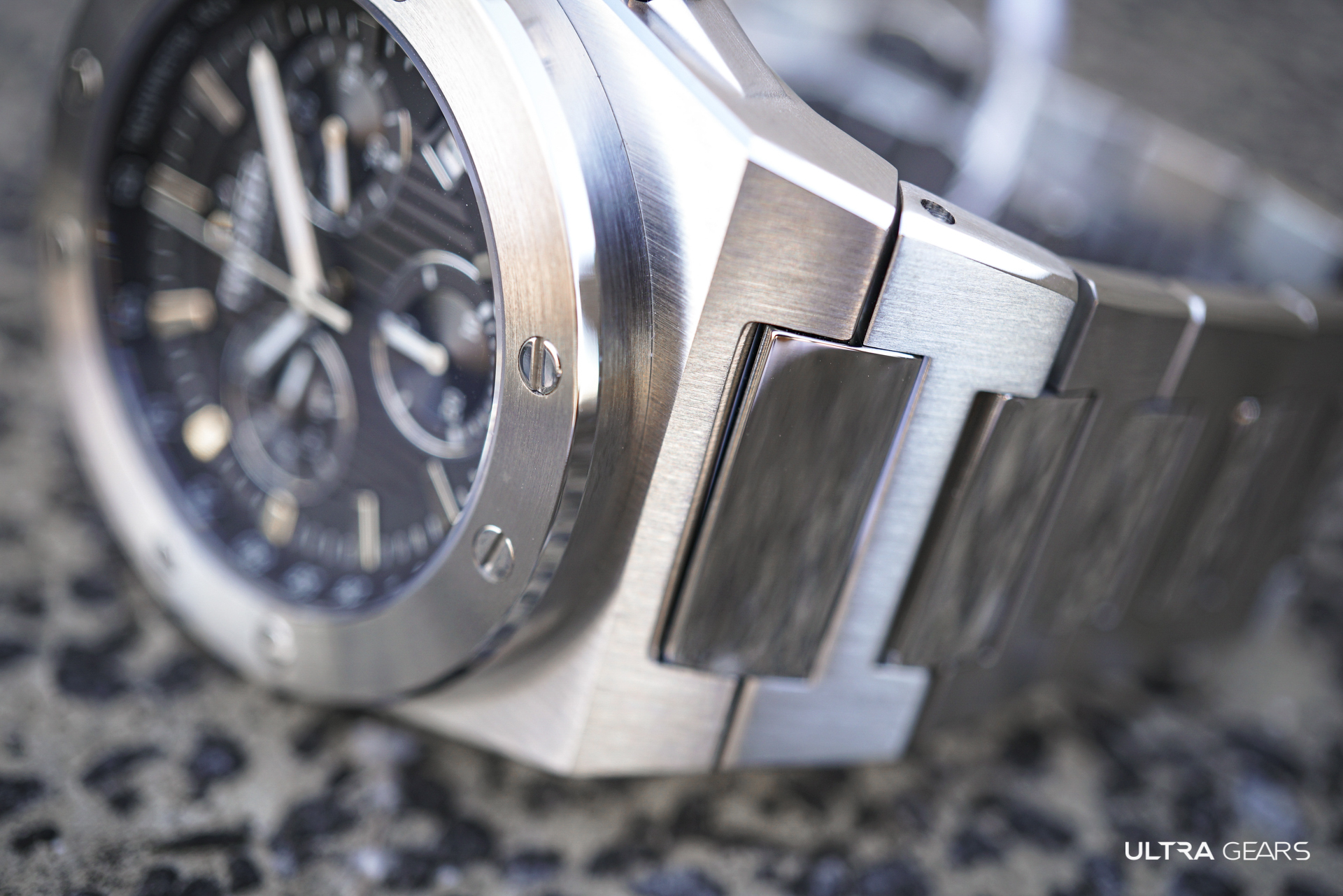 TW Steel CEO TECH 全鋼鏈帶黑面計時碼錶 CE4080