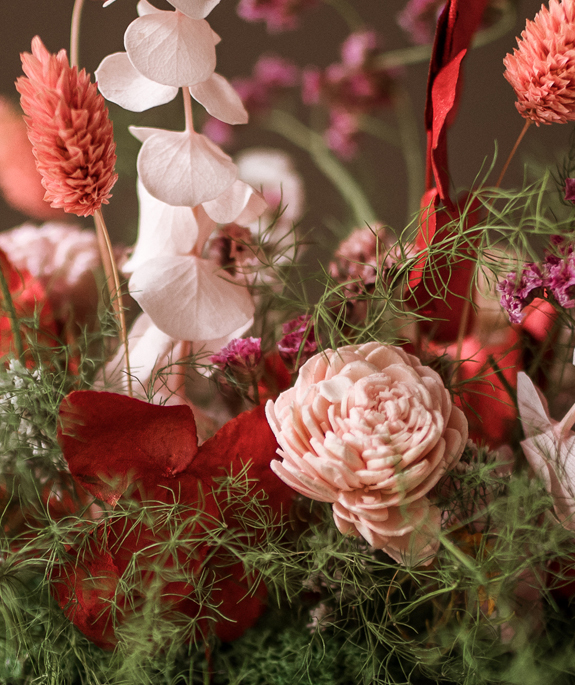 永生蔓越莓 | 桌花