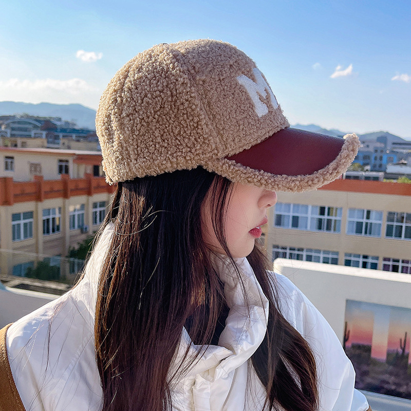 ‘’MY' Sherpa Fleece Baseball Cap