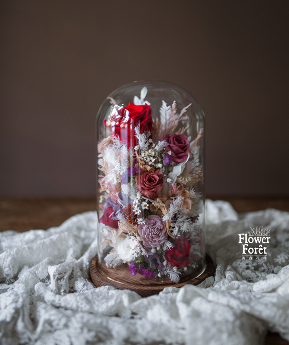 奢華莊園 | 玻璃花盅