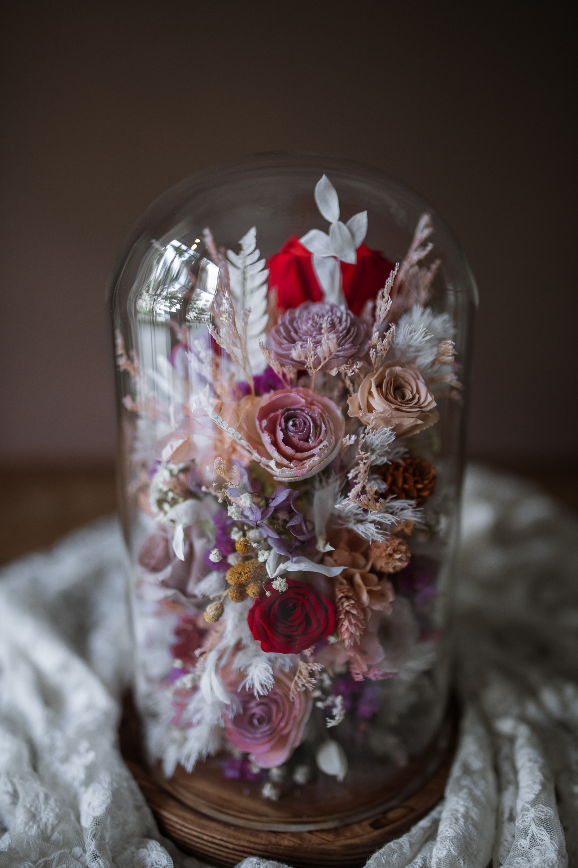 奢華莊園 | 玻璃花盅