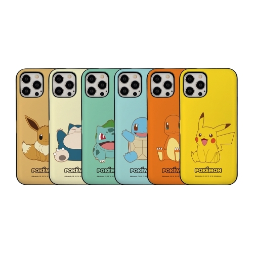 Pokémon - Door Card Case - 插卡槽雙層防撞手機保護殼 16 S24 CD