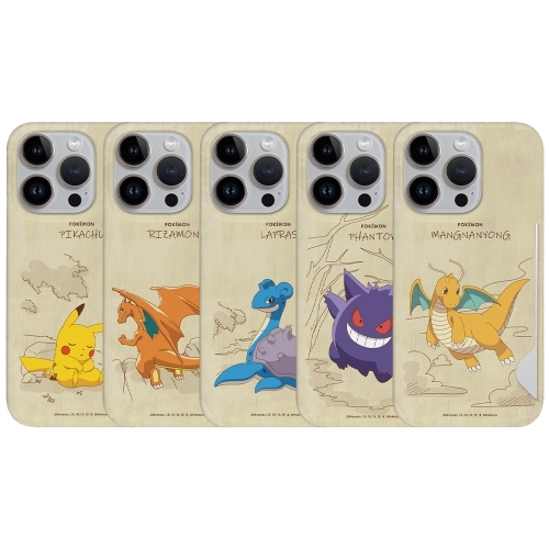 Pokémon - Card hard Case - 貼身插卡槽手機硬殼 CD