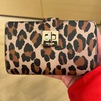 [S] KATE SPADE KH815 PHOEBE SPOTTED LEOPARD PRINTED,BROWN MULTI, 196021503658 (SKS1436)
