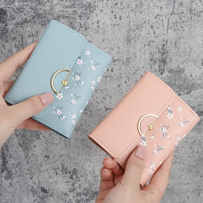 Floral Foldable Wallet