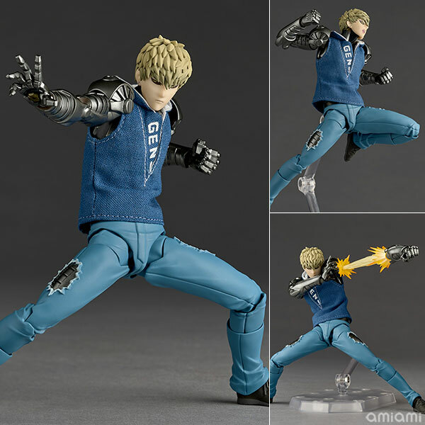 Aug Kaiyodo Revoltech Amazing Yamaguchi One-Punch Man Genos Pre-order