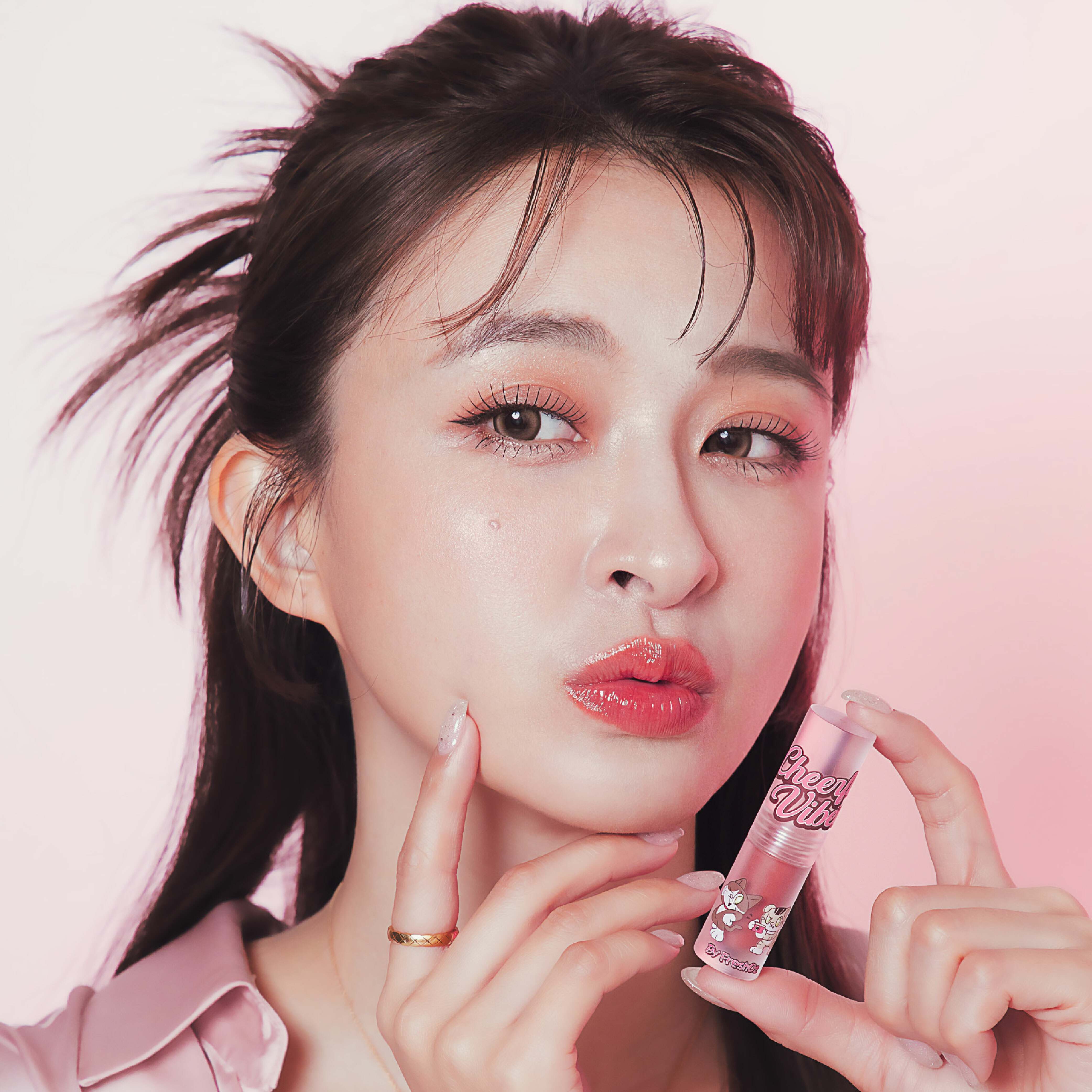 【妞妞ｘ小貓】辣個美唇包起來