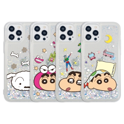 蠟筆小新 - Glitter Soft Case - 流沙防撞手機保護軟殼 S24 16 CD