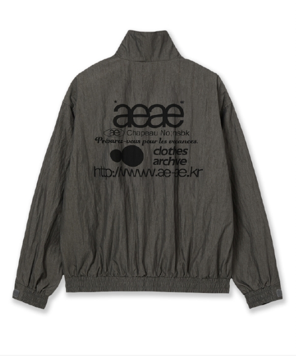 aeae WEB LOGO TEAM JACKET 織帶標誌夾克外套三色