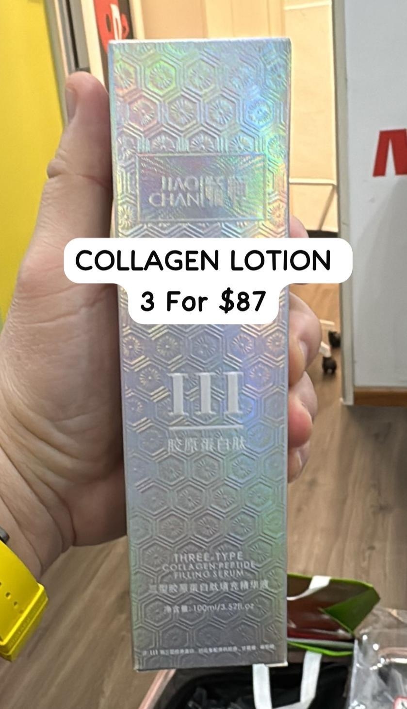 3 COLLAGEN LOTION $87