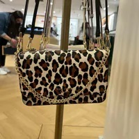 [S] KATE SPADE KH778 MADISON SPOTTED LEOPARD SM FLAP CROSSBODY,CREAM MULTI, 196021503962 (SKS1454)