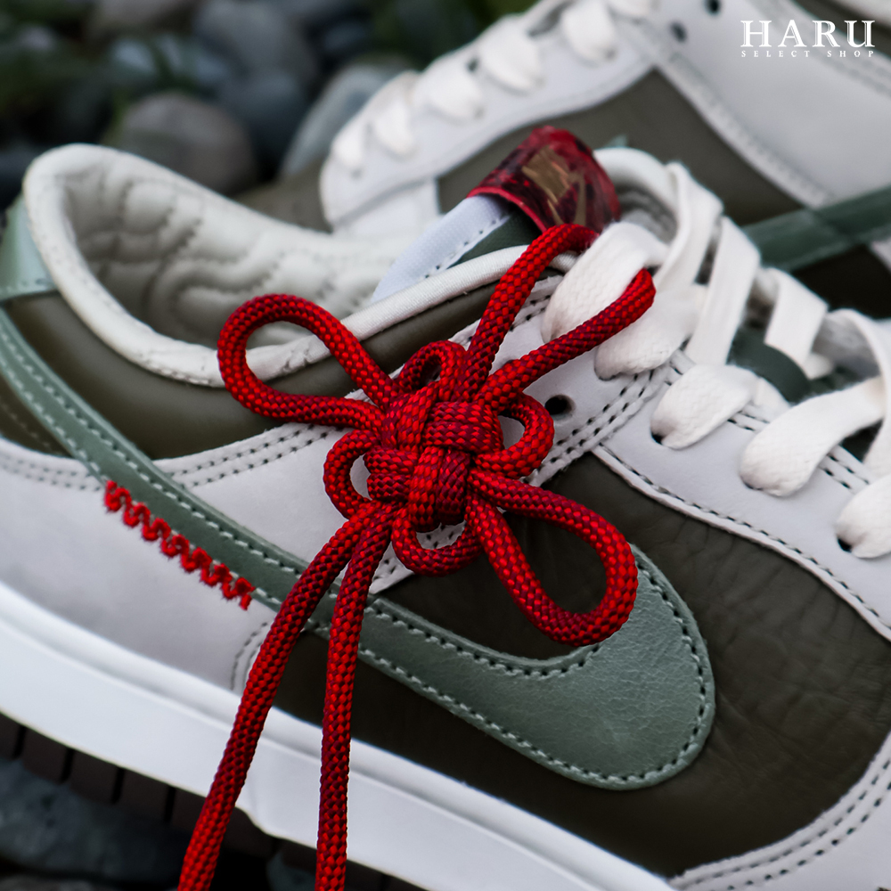 NIKE DUNK LOW RETRO CNY 蛇年限定 橄欖綠 綠白 雙勾 刺繡小勾 中國結 過年 復古休閒鞋 HV5980-231