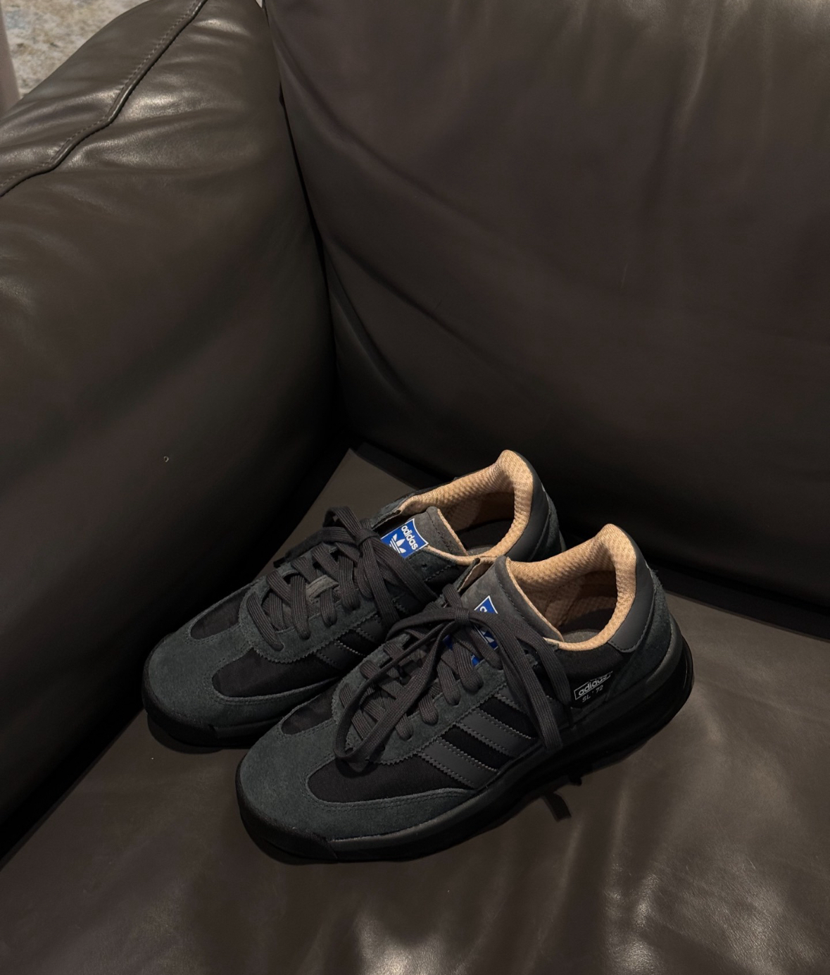 Adidas Originals SL 72 碳黑色 麂皮 厚底 增高 男女款 IH5569/預購