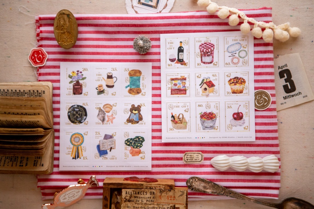 OURS - GIFT  Stamp Sticker