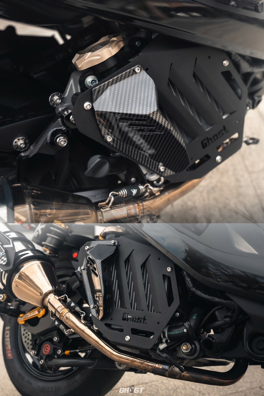 【GHOST】碳纖維導風罩 水箱護網 水箱罩 DRG MMBCU JETSL DRG2.0