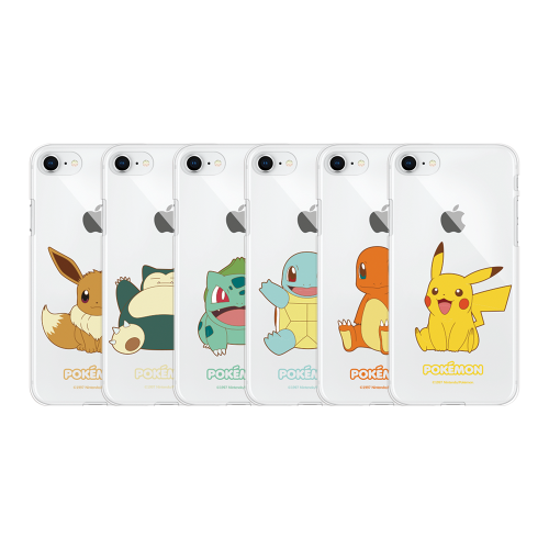 Pokémon - Clear Soft Case - 貼身透明手機保護軟殼 CD