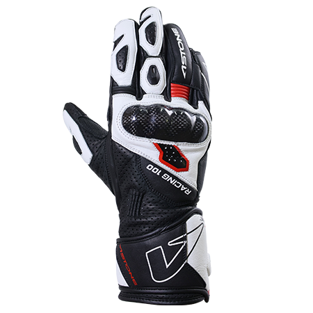 ASTONE RC02 白紅 皮手套 山羊皮 可觸控