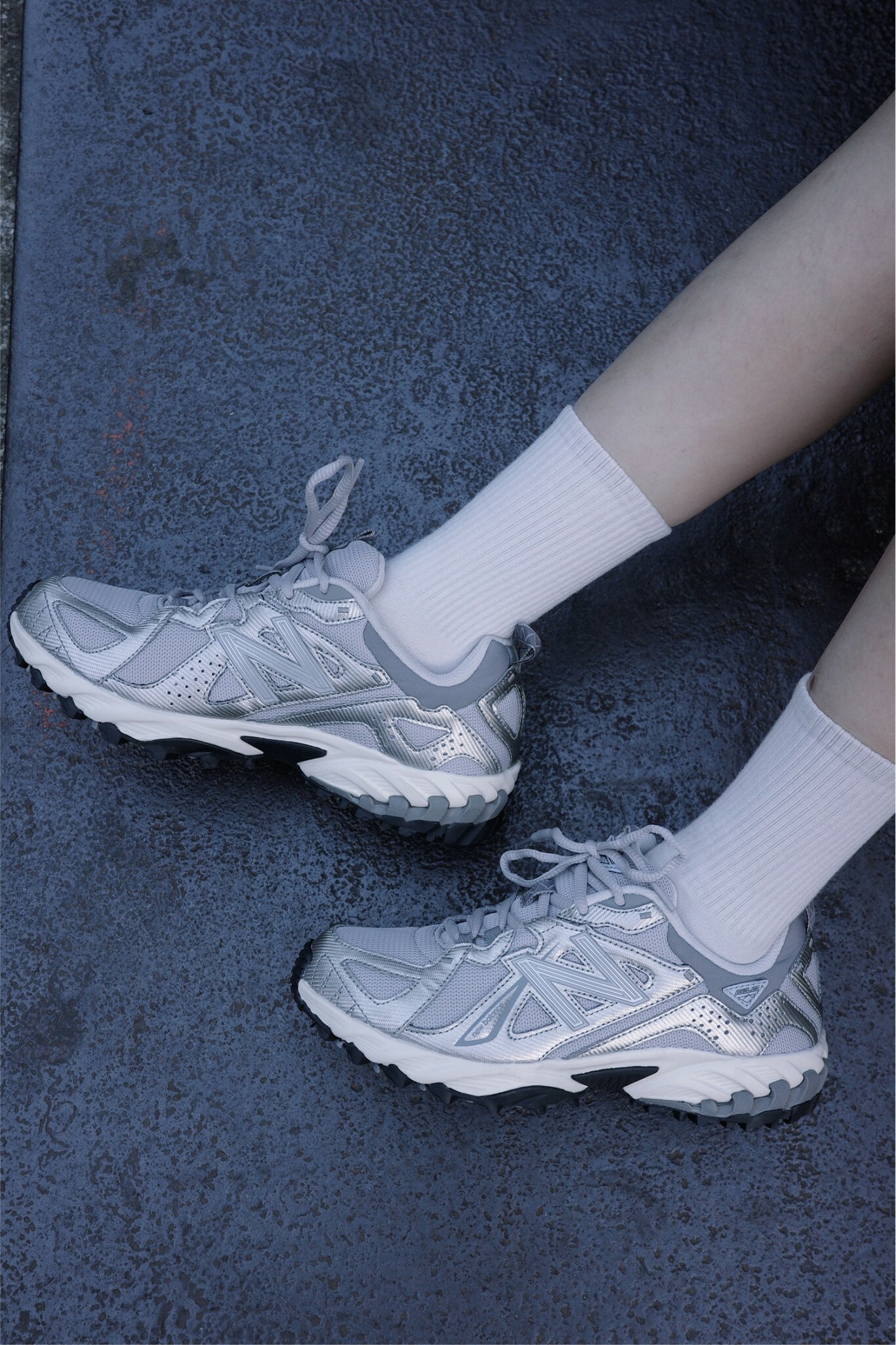 NewBalance ML610TAU 610 銀白 復古越野跑鞋