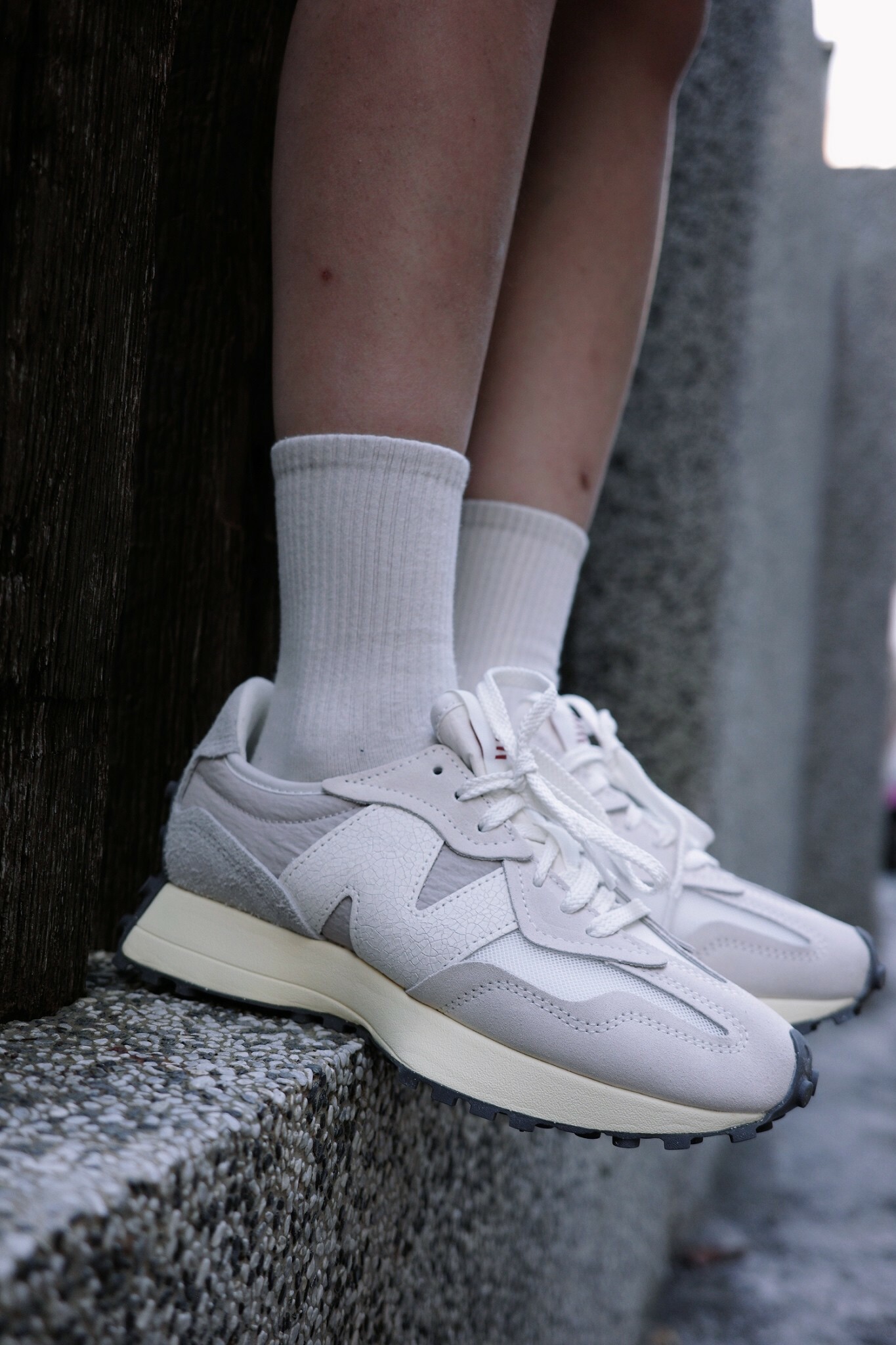 New Balance 327 灰色 奶油底 奶油灰 男女鞋 當天出貨 U327WRB