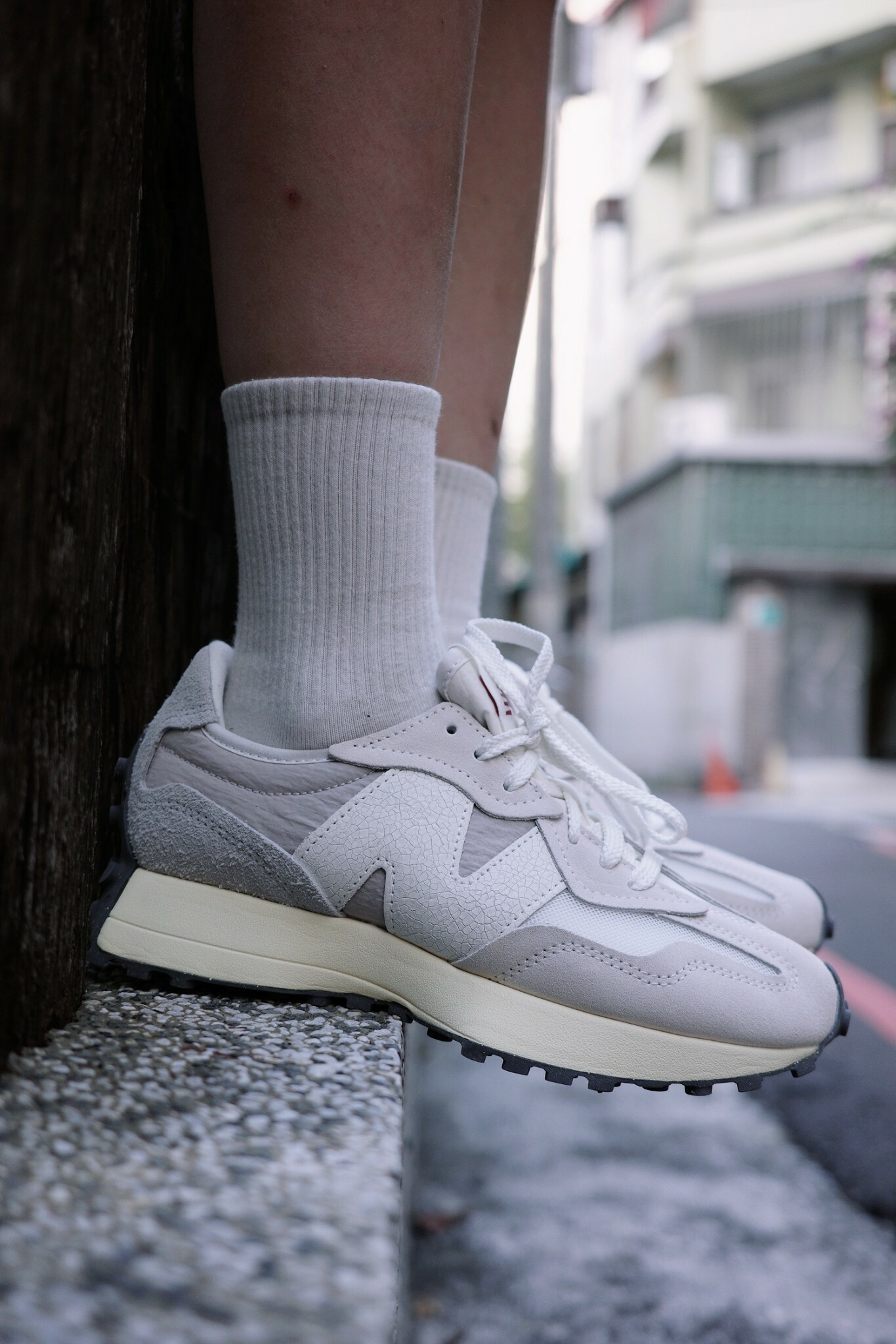 New Balance 327 灰色 奶油底 奶油灰 男女鞋 當天出貨 U327WRB