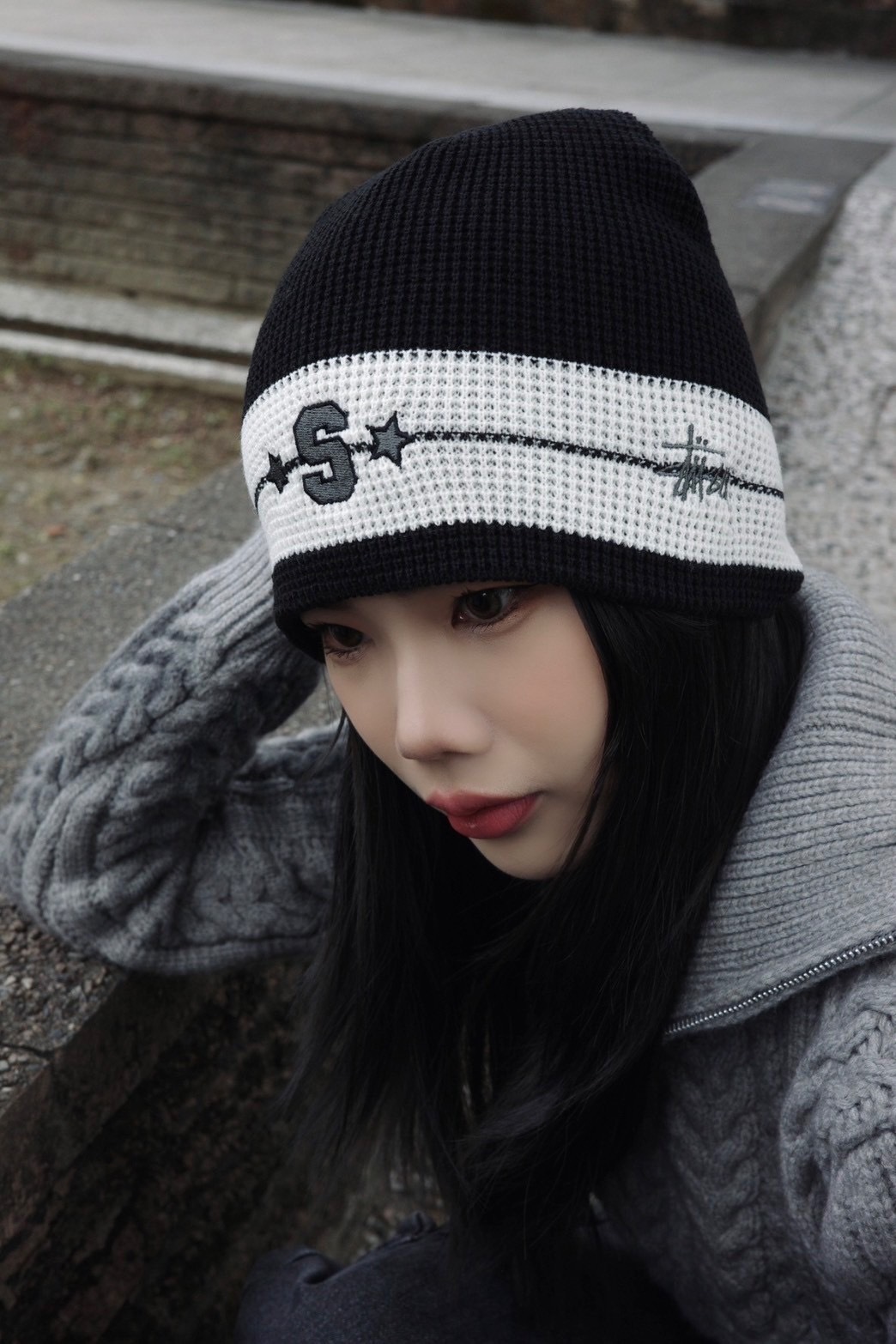 帽子 STUSSY VARSITY STAR SKULLCAP BLACK 楽天市場】ステューシー STUSSY ニット帽 Varsity Star Skullcap