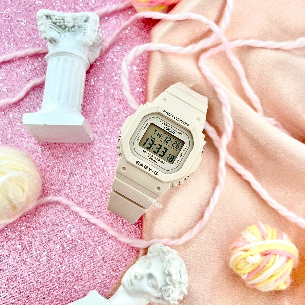 【Baby-G】565系列-經典方形電子錶BGD-565U-4D 37.9mm 現代鐘錶