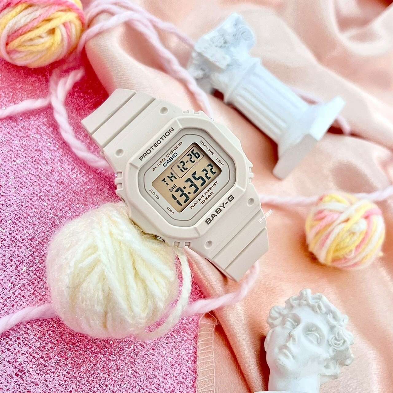 【Baby-G】565系列-經典方形電子錶BGD-565U-4D 37.9mm 現代鐘錶