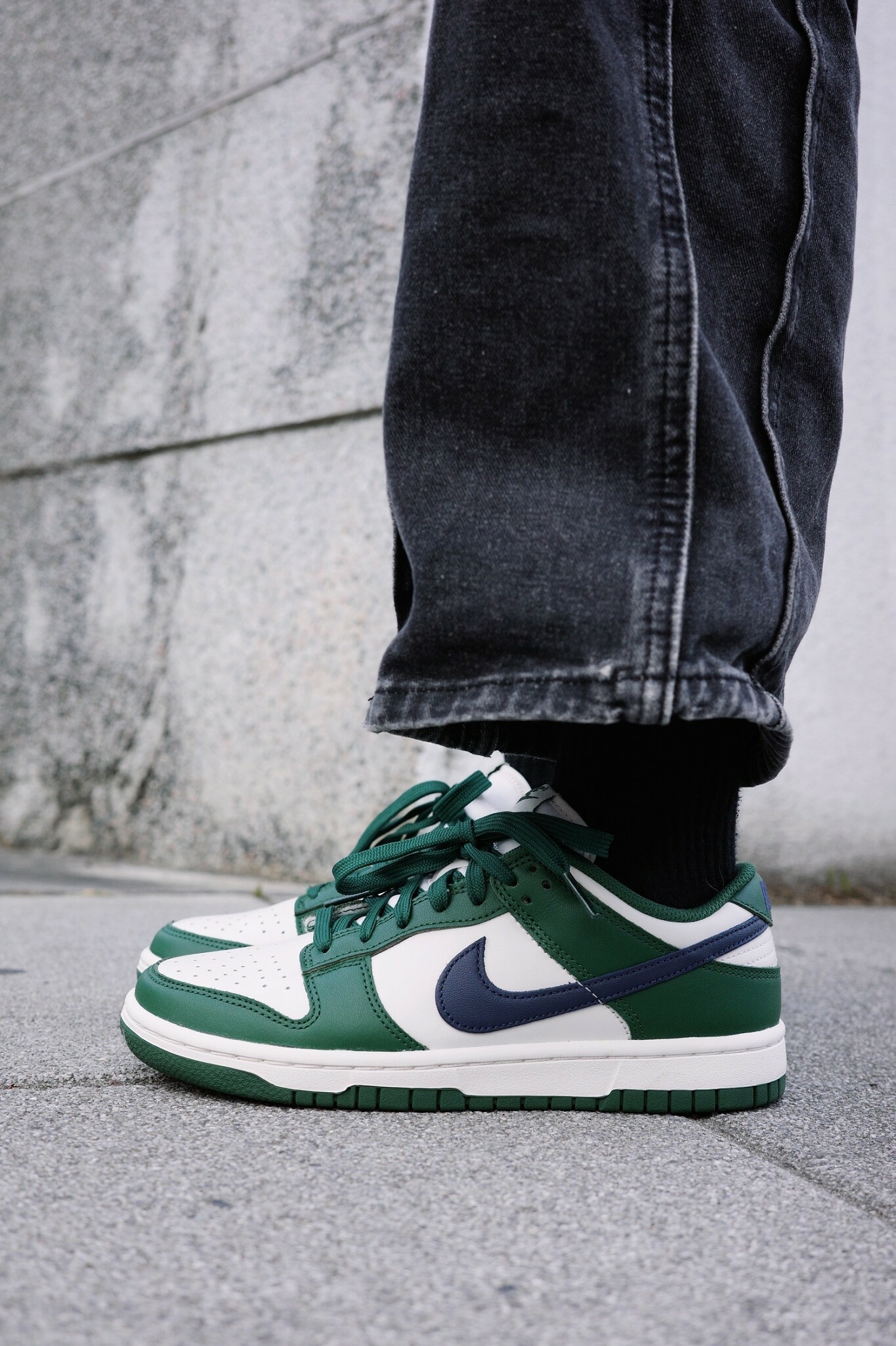 Nike Dunk Low Gorge Green 白綠 午夜藍 DD1503-300
