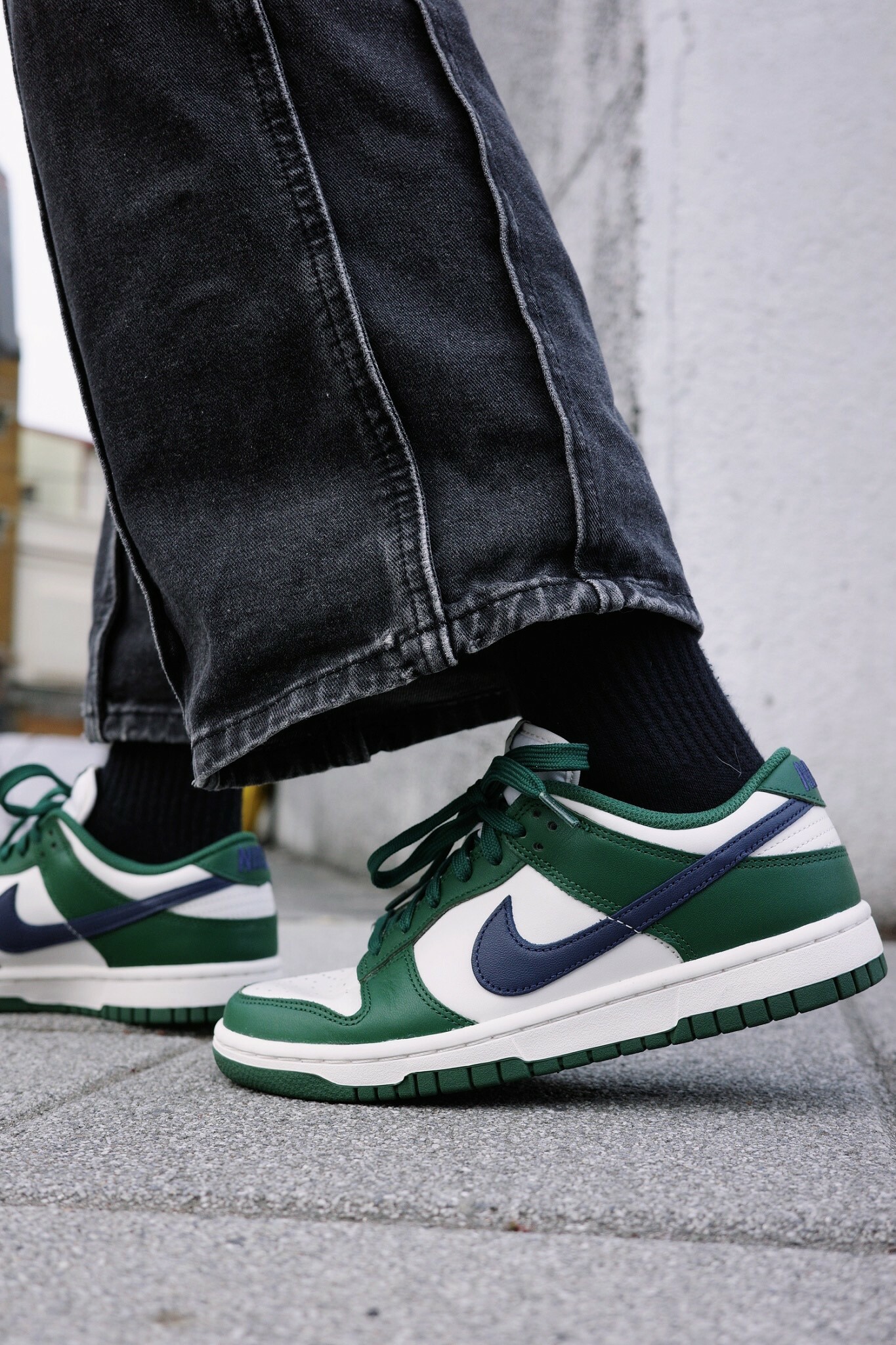 Nike Dunk Low Gorge Green 白綠 午夜藍 DD1503-300