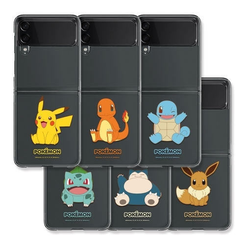 Pokémon - Clear Hard Case - 防撞透明手機保護硬殼 Samsung Flip 6 CD