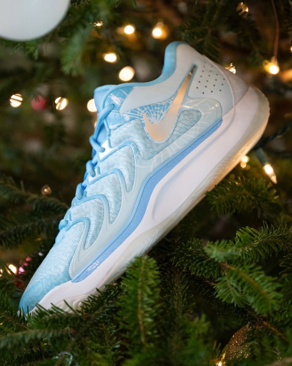 Nike KD 17 EP ''Christmas'' 杜蘭特 聖誕節 男款 水藍 籃球鞋 聖誕節
