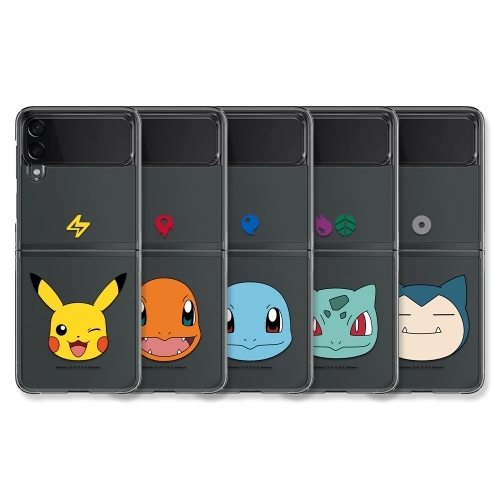 Pokémon - Clear Hard Case - 防撞透明手機保護硬殼 Samsung Flip 6 CD